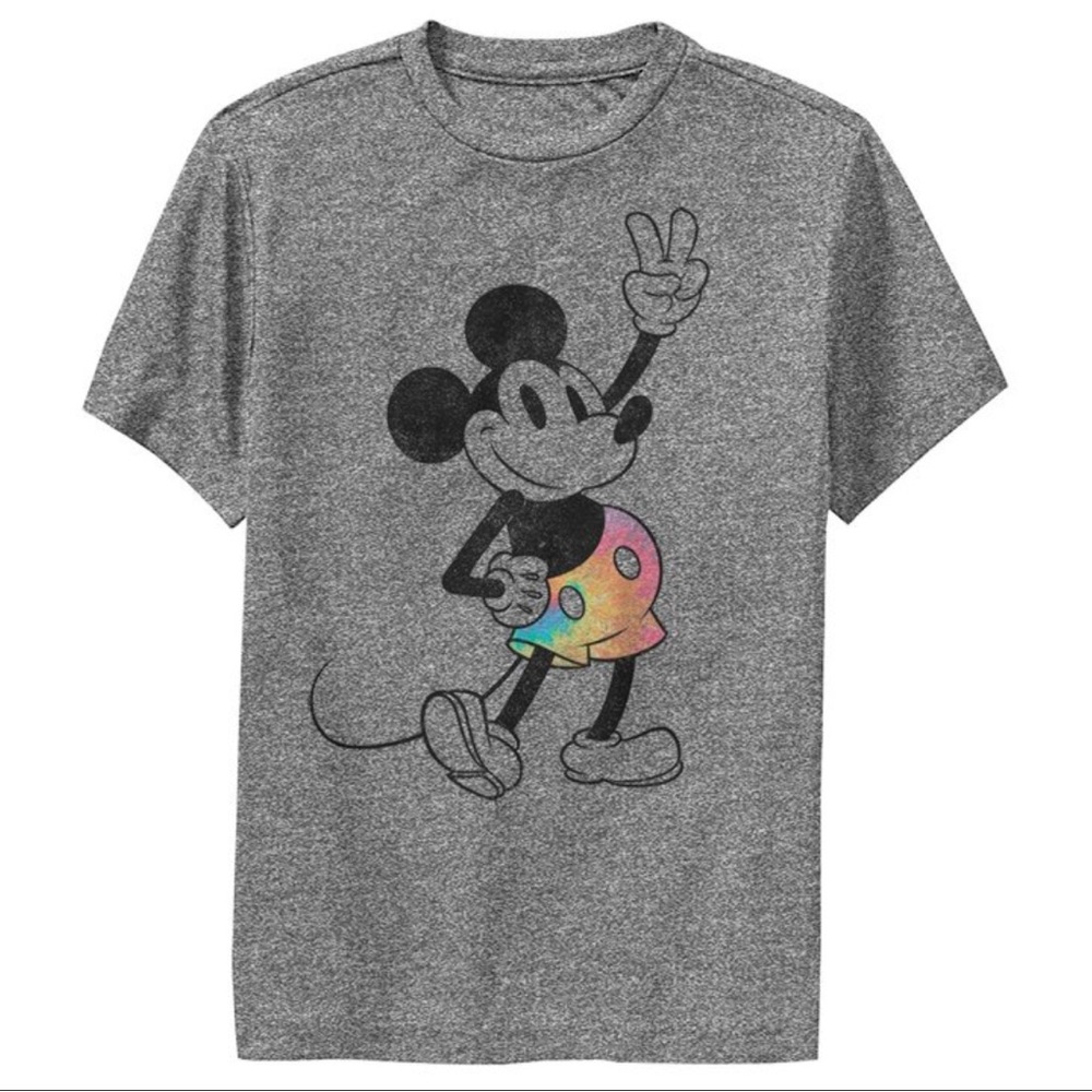 Boys Disney Tie-Dye “Vintage Look” T-shirt Sz 10/12